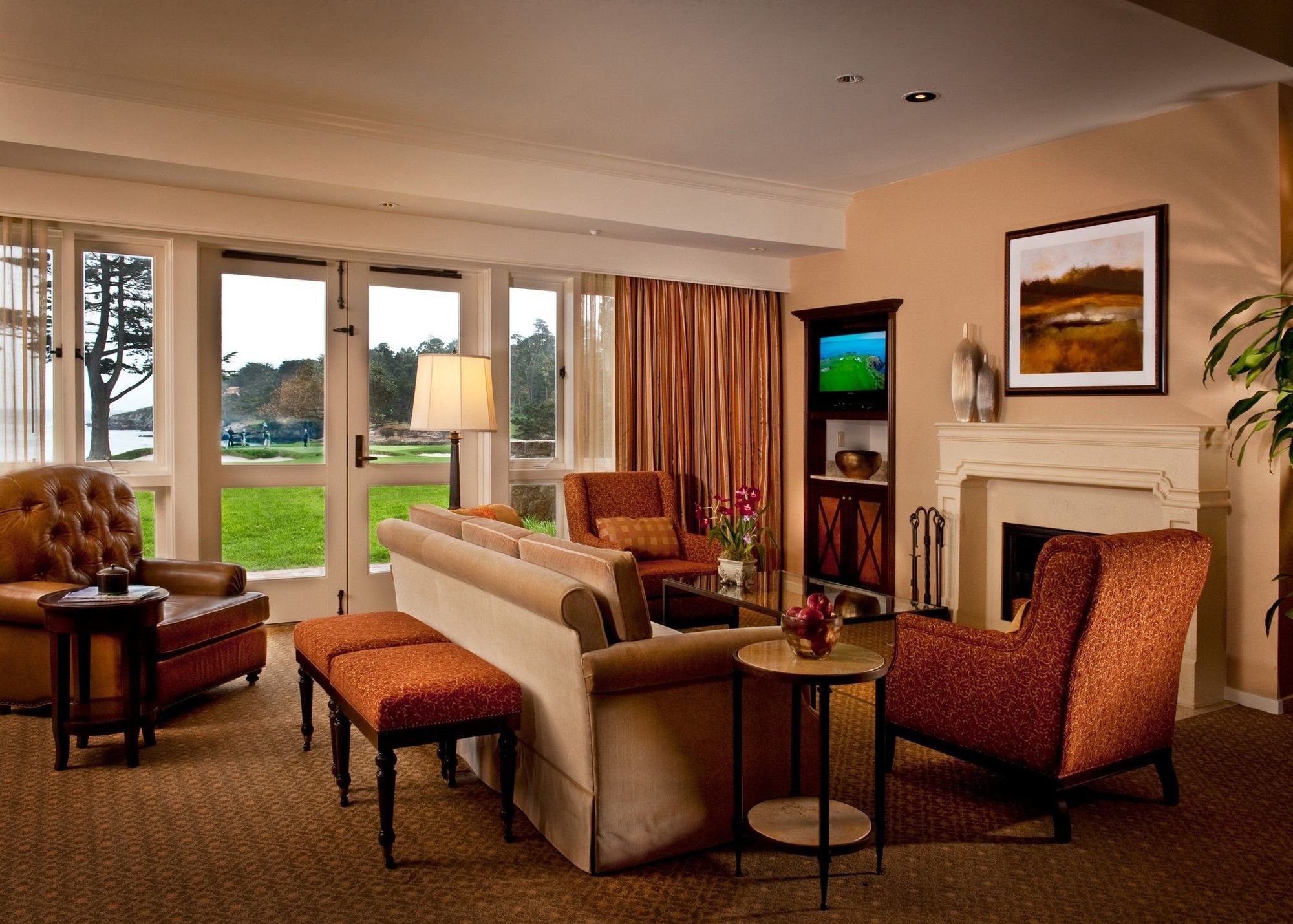 Lodge At Pebble Beach Екстериор снимка