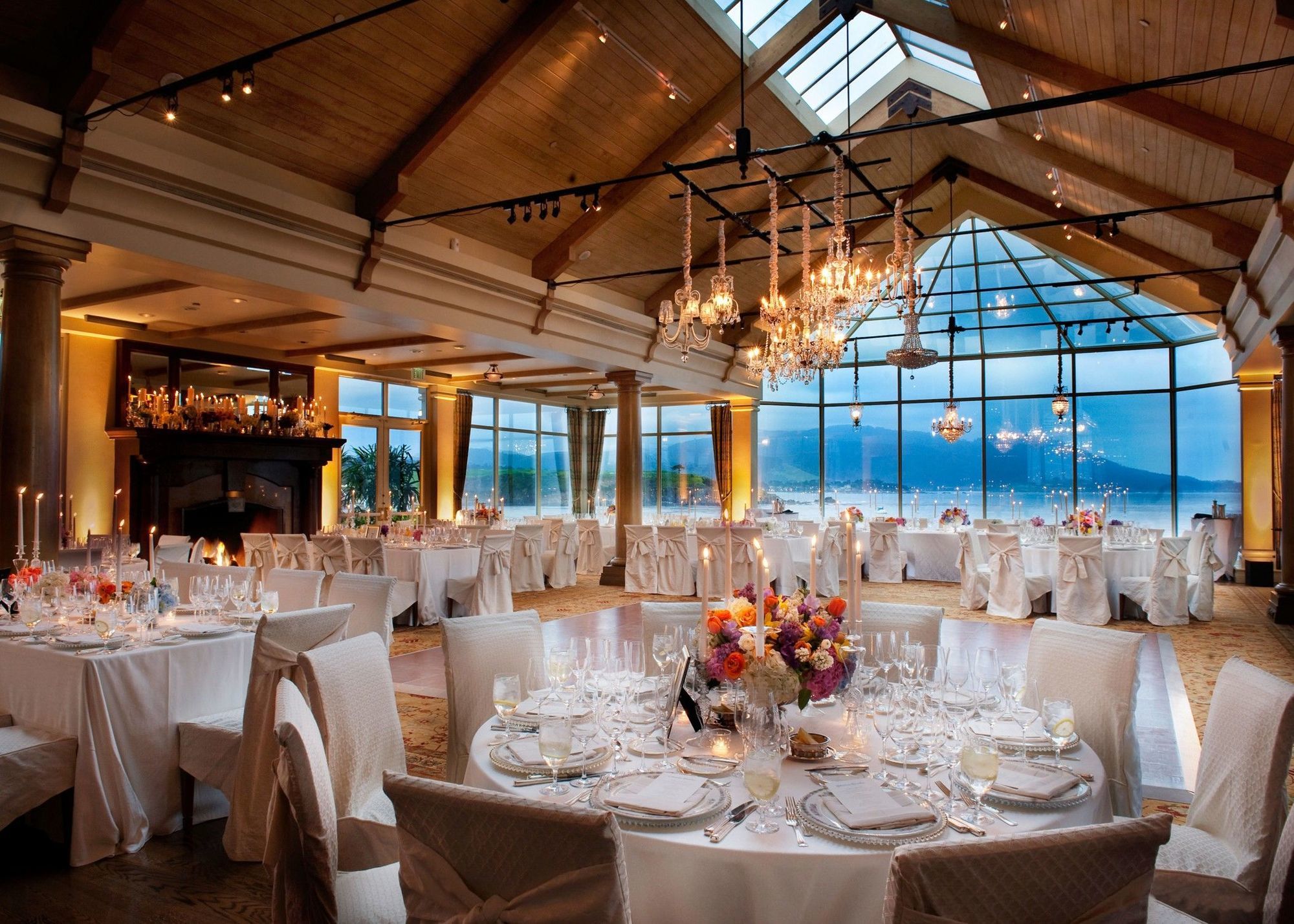 Lodge At Pebble Beach Ресторант снимка
